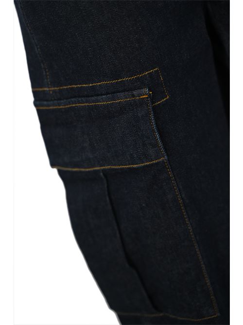 Pantalone cargo Sonata in denim PINKO | 103856 A20NPJA